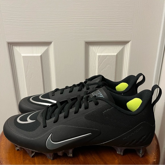 Nike Alpha Huarache 8 Pro Lacrosse Cleats Men’s Size 10 CW4439-005 - Picture 4 of 8
